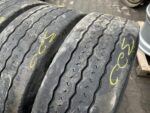 Opony używane ciężarowe naczepowe 245/70R19.5 MICHELIN XTE2 / 4-6mm