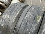 Opony używane ciężarowe naczepowe 245/70R19.5 MICHELIN XTE2 / 4-6mm