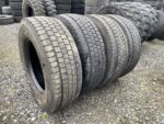 Opony używane ciężarowe napędowe285/70R19.5 DUNLOP SP444 / 8-9mm