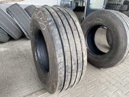  Opona używana ciężarowa naczepowa 385/65R22.5 GOODYEAR KMAX T GEN-2 / 17mm