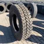  Opona używana ciężarowa napęd budowlany 315/80R22.5 BIEŻNIKOWANA TYP FIRESTONE FD833 / 100% Bieżnika