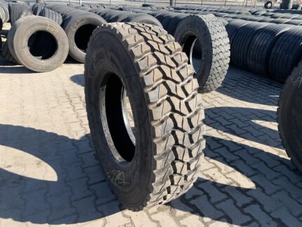  Opona używana ciężarowa napęd budowlany 315/80R22.5 BIEŻNIKOWANA TYP FIRESTONE FD833 / 100% Bieżnika