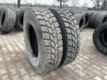 Opony używane ciężarowe napęd budowlany 315/80R22.5 BIEŻNIKOWANA TYP MICHELIN XDY3 / 17-19mm