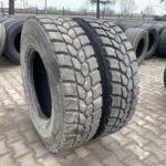  Opony używane ciężarowe napęd budowlany 315/80R22.5 BIEŻNIKOWANA TYP MICHELIN XDY3 / 17-19mm
