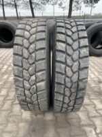 Opony używane ciężarowe napęd budowlany 315/80R22.5 BIEŻNIKOWANA TYP MICHELIN XDY3 / 17-19mm