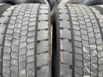 Opony używane ciężarowe napędowe mega 295/55R22.5 HANKOOK DL10+ E-CUBE MAX / 9-15mm