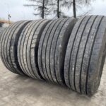  Opony używane ciężarowe naczepowe 385/65R22.5 GOODYEAR KMAX T GEN-2  / 13-17mm