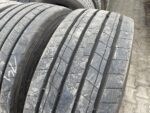 Opony używane ciężarowe naczepowe 385/65R22.5 GOODYEAR KMAX T GEN-2  / 13-17mm