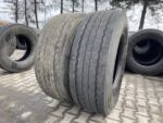 Opony używane ciężarowe naczepowe 385/65R22.5 BRIDGESTONE DURAVIS R-TRAILER 002 / 11-14mm