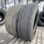  Opony używane ciężarowe naczepowe 385/65R22.5 BRIDGESTONE DURAVIS R-TRAILER 002 / 11-14mm