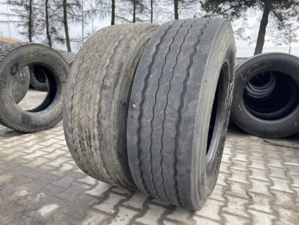  Opony używane ciężarowe naczepowe 385/65R22.5 BRIDGESTONE DURAVIS R-TRAILER 002 / 11-14mm
