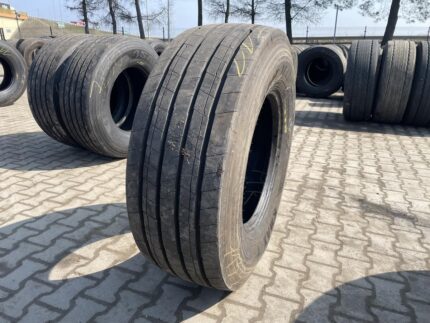  Opona używana ciężarowa naczepowa 385/65R22.5 GOODYEAR KMAX T GEN-2 / 17mm