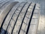 Opony używane ciężarowe naczepowe 385/65R22.5 GOODYEAR KMAX T GEN-2  / 14-17mm