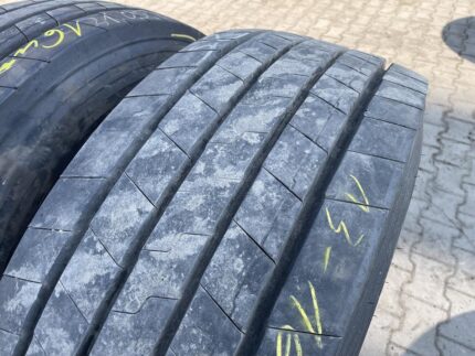 Opony używane ciężarowe naczepowe 385/65R22.5 GOODYEAR KMAX T GEN-2  / 13-16mm