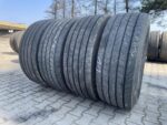 Opony używane ciężarowe naczepowe 385/65R22.5 GOODYEAR KMAX T GEN-2  / 14-17mm