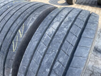 Opony używane ciężarowe naczepowe 385/65R22.5 GOODYEAR KMAX T GEN-2  / 14-17mm
