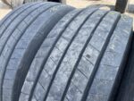 Opony używane ciężarowe naczepowe 385/65R22.5 GOODYEAR KMAX T GEN-2  / 14-17mm