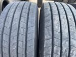 Opony używane ciężarowe naczepowe 385/65R22.5 GOODYEAR KMAX T GEN-2  / 14-17mm