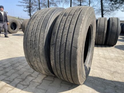  Opony używane ciężarowe naczepowe 385/65R22.5 CONTINENTAL CONTI HYBRID HT3+ / 11-15mm