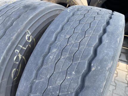 Opony używane ciężarowe naczepowe 385/65R22.5 BRIDGESTONE DURAVIS R-TRAILER 002 / 12-14mm