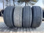 Opony używane ciężarowe naczepowe 385/65R22.5 BRIDGESTONE DURAVIS R-TRAILER 002 / 12-14mm