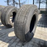  Opona używana ciężarowa naczepowa 385/65R22.5 BRIDGESTONE DURAVIS R-TRAILER 002 / 12-13mm