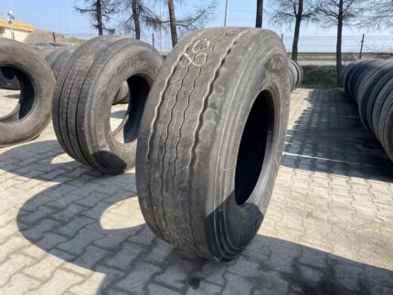  Opona używana ciężarowa naczepowa 385/65R22.5 BRIDGESTONE DURAVIS R-TRAILER 002 / 12-13mm