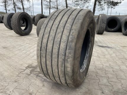  Opona używana ciężarowa naczepowa mega 435/50R19.5 GOODYEAR KMAX T GEN-2 / 8-9mm