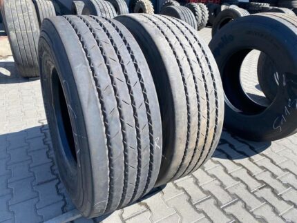 Opony ciężarowe używane naczepowe 385/65R22.5 CONTINENTAL CONTI HYBRID HT3 WR / 13-14mm