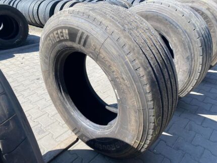 Opona ciężarowa używana naczepowa 385/65R22.5 EVERGREEN LINE ROUTES ETL23 / 11-12mm