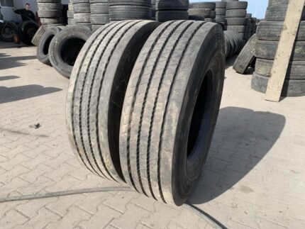  Opony używane ciężarowe przód 315/80R22.5 BARUM BF200 ROAD / 12-14mm