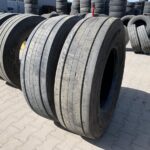  Opony używane ciężarowe prowadzące 315/80R22.5 BRIDGESTONE DURAVIS R-STEER 002 / 8-11mm