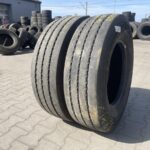 Opony używane ciężarowe naczepowe 245/70R17.5 CONTINENTAL HTR2 / 9-11mm