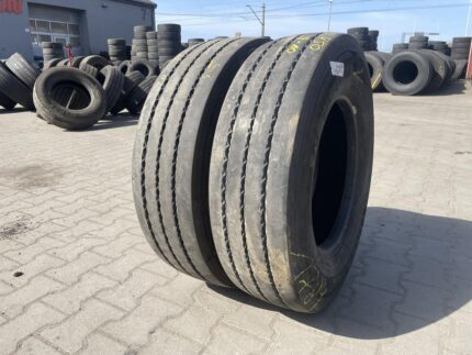  Opony używane ciężarowe naczepowe 245/70R17.5 CONTINENTAL HTR2 / 9-11mm