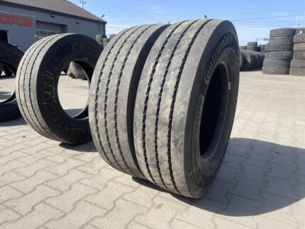  Opony używane ciężarowe naczepowe 245/70R17.5 CONTINENTAL HTR2 / 11-12mm