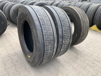  Opony używane ciężarowe przód 315/70R22.5 BRIDGESTONE DURAVIS R-STEER 002 / 8-10mm