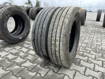  Opony używane ciężarowe naczepowe 215/75R17.5 HANKOOK TH22 / 10-12mm