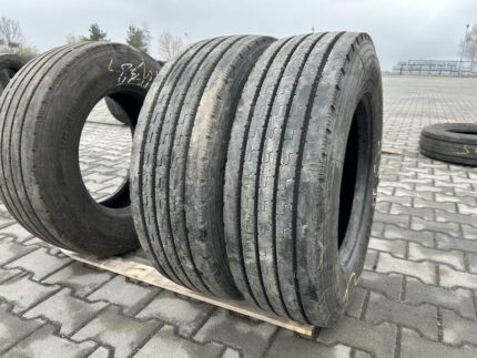  Opony używane ciężarowe naczepowe 245/70R17.5 ATHOS HG2159 / 8-9mm