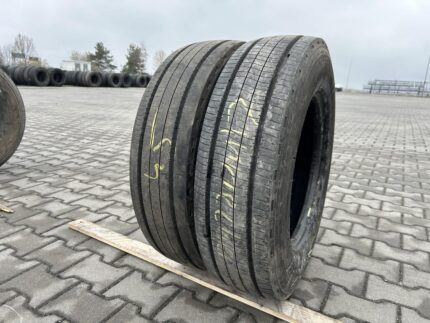  Opony używane ciężarowe naczepowe 215/75R17.5 FULDA ECOTONN / 11-12mm