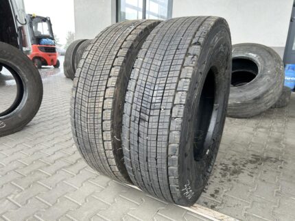  Opony używane ciężarowe napędowe 315/80R22.5 CONTINENTAL CONTI ECOPLUS HD3+ / 16-17mm