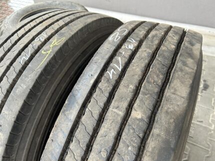 Opony używane ciężarowe przednie 315/80R22.5 PIRELLI ITINERIS S STEER / 13-14mm