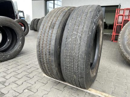  Opony używane ciężarowe przednie  315/80R22.5 BFGOODRICH ROUTE CONTROL S /  9-11mm