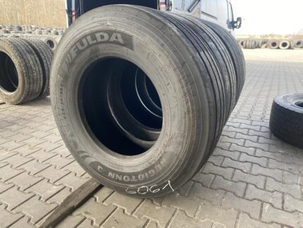 Opony ciężarowe używane naczepowe 385/65R22.5 FULDA REGIOTONN 3 / 10mm