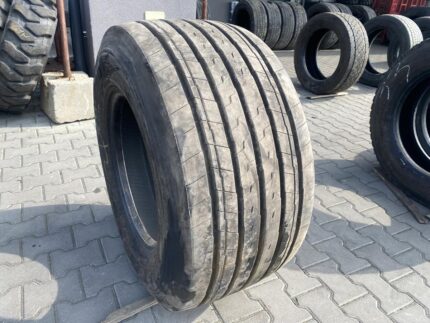  Opona ciężarowa używana naczepowa 435/50R19.5 GOODYEAR KMAX T GEN-2 / 13-14mm