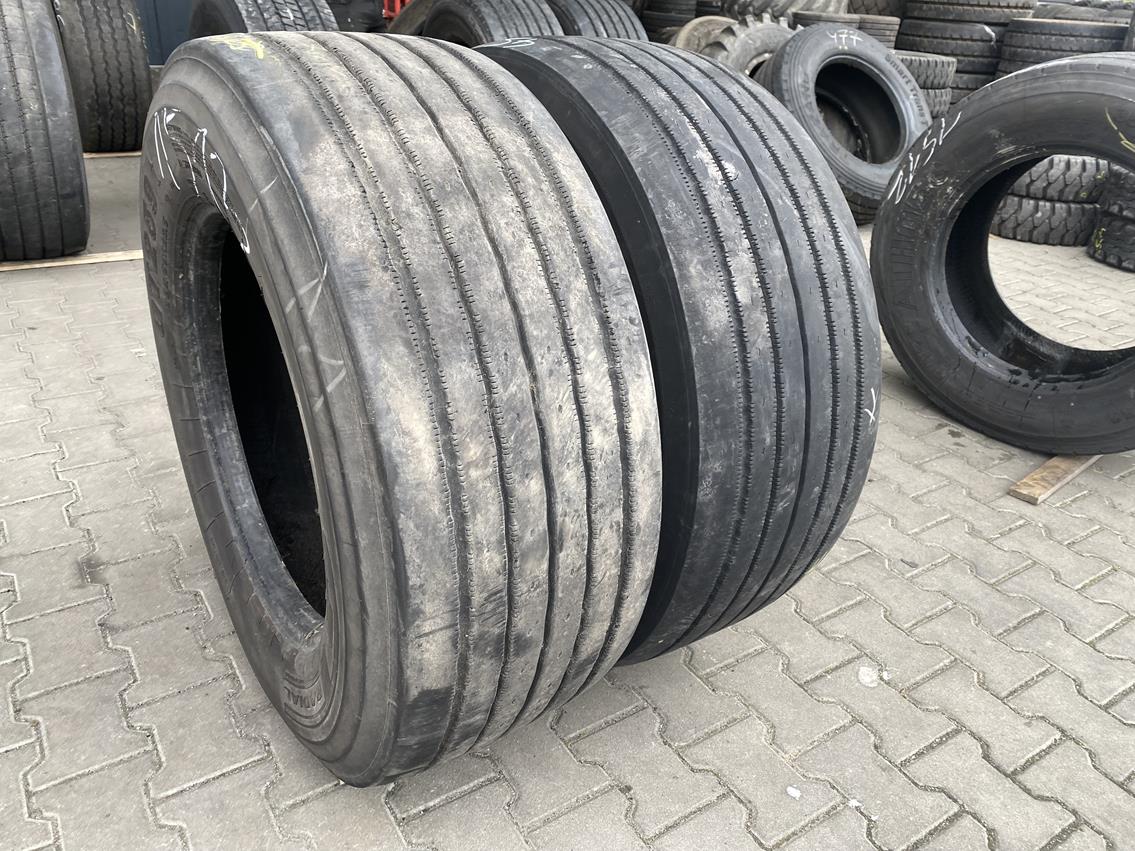 Opona używana ciężarowa naczepowa 235/75R17.5 WINDPOWER WTL31 / 7-8mm Opony używane ciężarowe naczepowe 385/55R22.5 GTRADIAL GT259 / 8-9mm