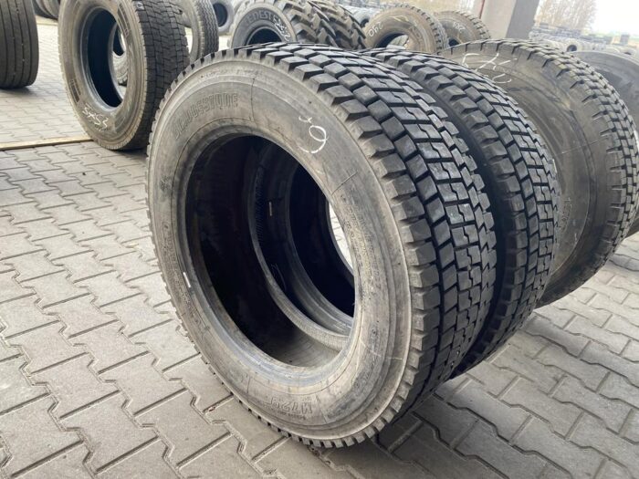 Opony ciężarowe używane napędowe 285/60R22.5 BRIDGESTONE M729 / 15-16mm