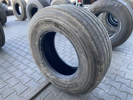 Opona ciężarowa używana naczepowa 385/65R22.5 ALBOURGH ACROSS T / 10mm