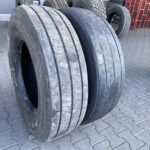 Opony używane ciężarowe prowadzące 315/80R22.5 BRIDGESTONE ECOPIA H-STEER 002 / 5-7mm