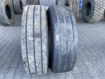 Opony używane ciężarowe prowadzące 315/80R22.5 BRIDGESTONE ECOPIA H-STEER 002 / 5-7mm