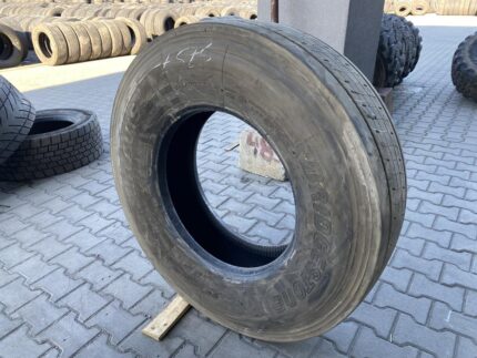 Opona ciężarowa używana prowadząca 315/80R22.5 BRIDGESTONE DURAVIS R-STEER 002 / 11-12mm